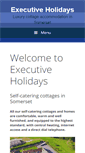 Mobile Screenshot of executiveholidays.co.uk